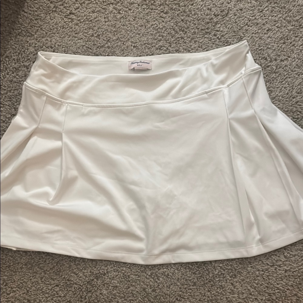 White Golf Skirt